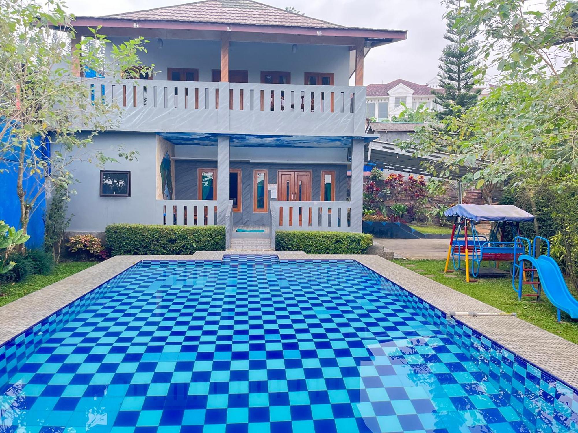 Villa Mutiara Citra Puncak Bu Eva Sampal Exterior photo